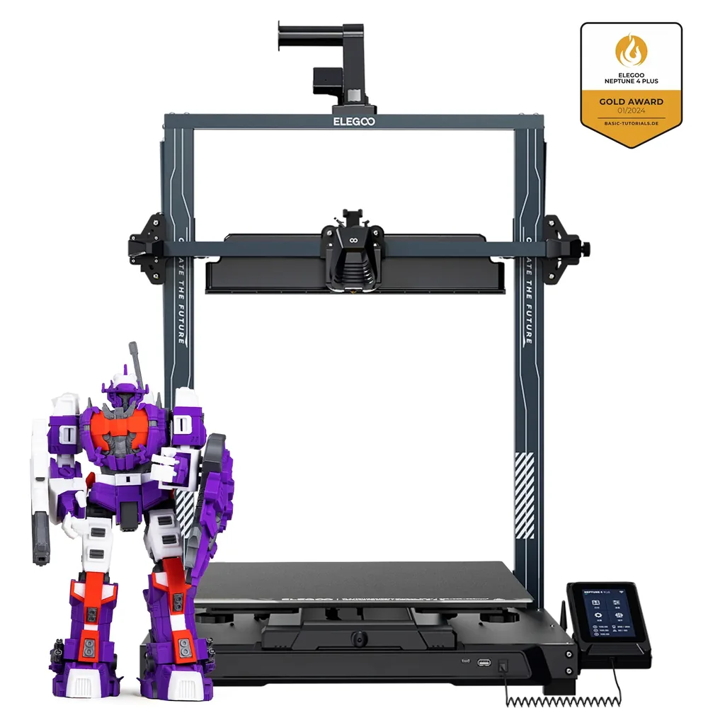 Elegoo Neptune 4 Plus, photographie constructeur