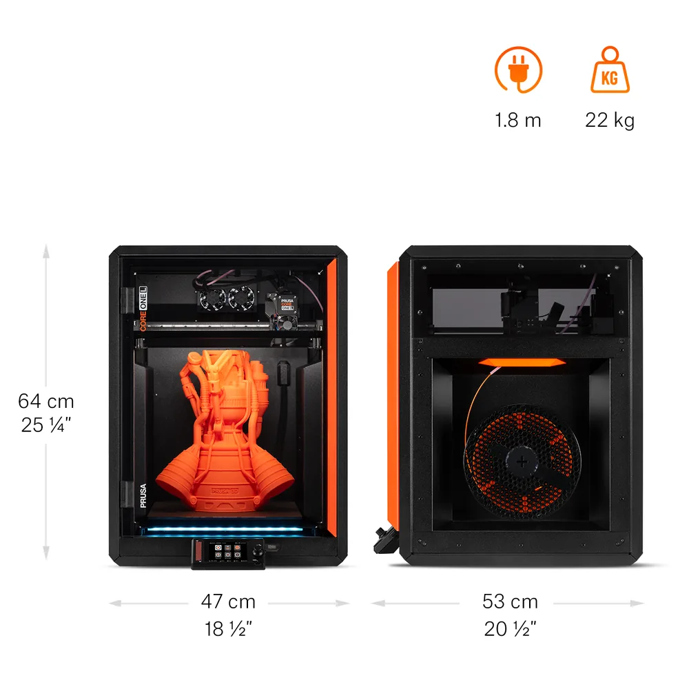 Prusa Research CORE One L+, photographie constructeur