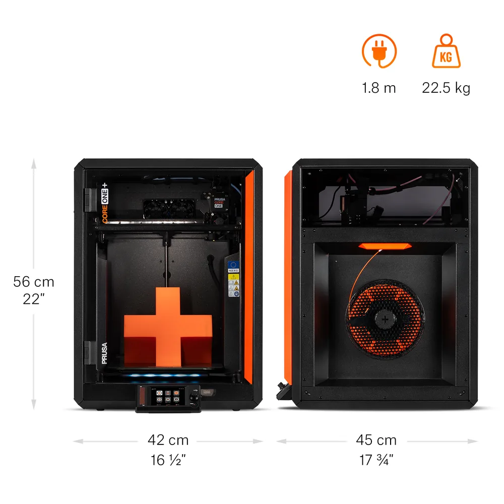 Prusa Research CORE One+, visuel constructeur